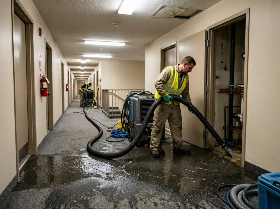 multi-unit-apartment-hallway-f-005 — frequently asked questions, Emergency Burst Pipe Water Extraction & Removal in San Dieg…